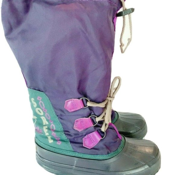 purple duck boots